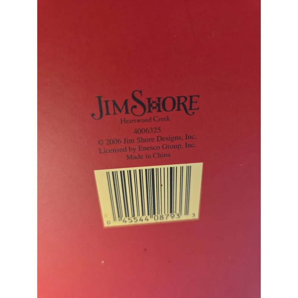 Jim Shore 12 Days Of Christmas Ornament Set 2006 Enesco 14 Ball‎ Ornaments Box